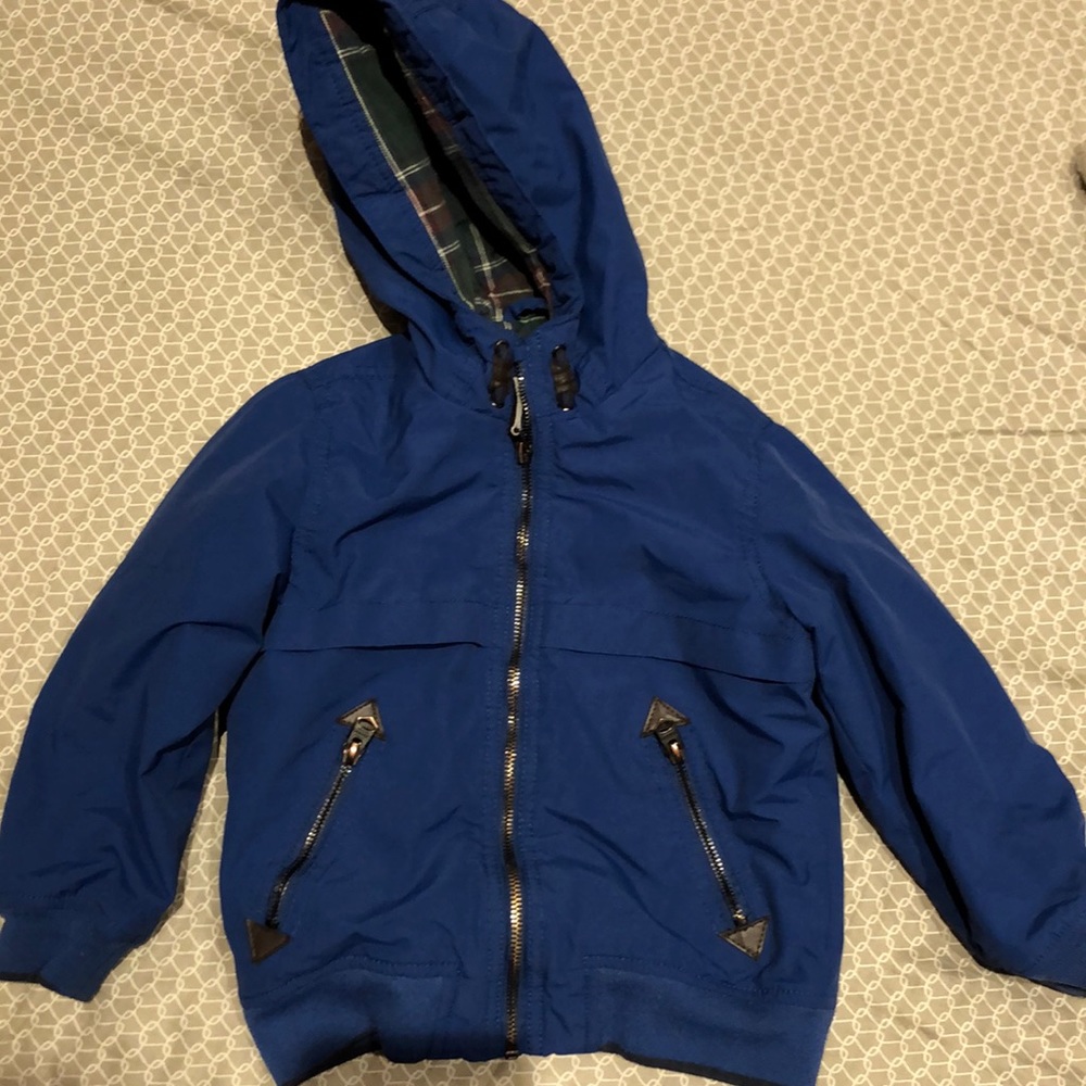 Zara Boys Collection blue jacket  size: 4/5